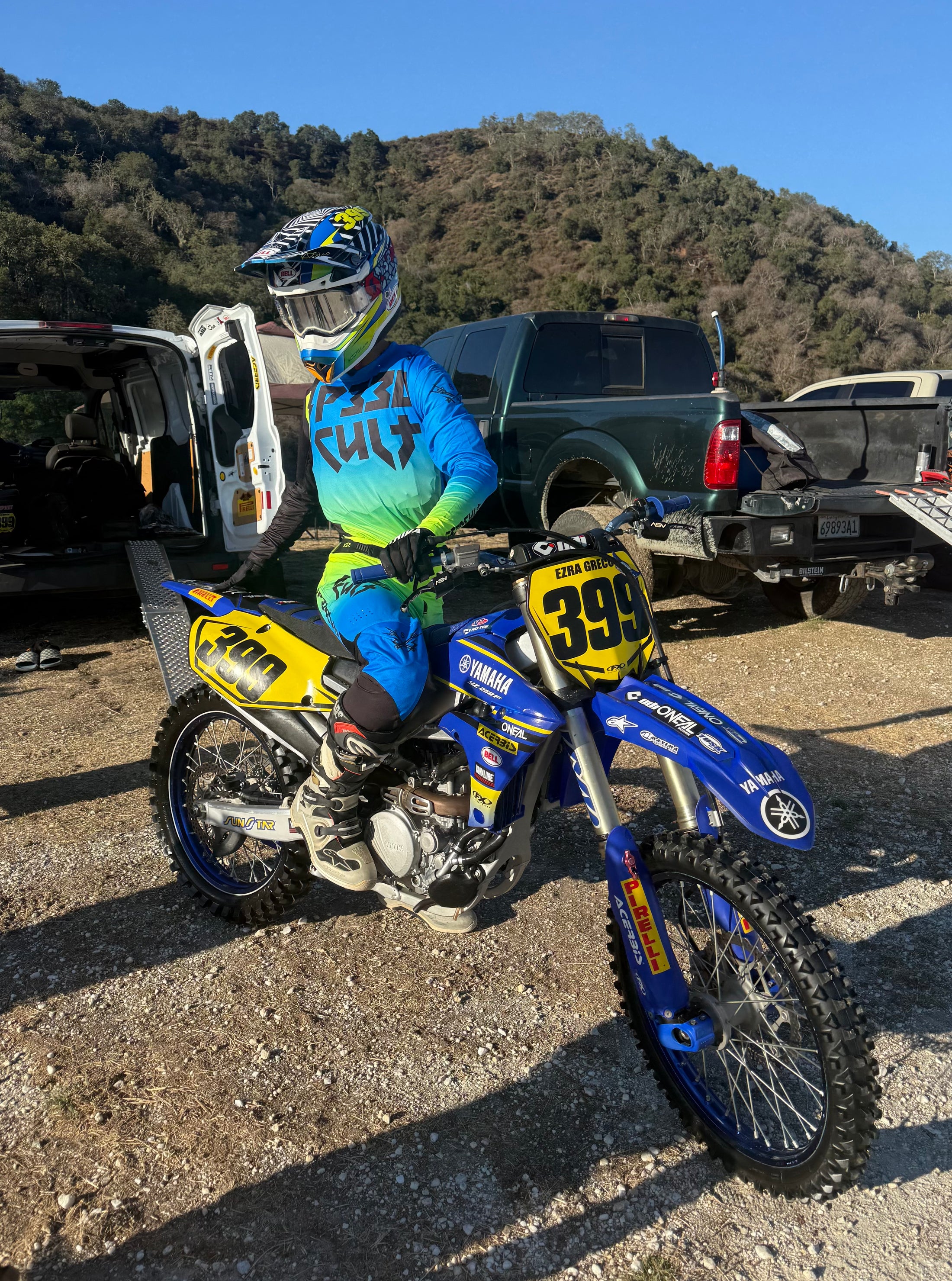 MX KIT - Volt Yellow/Blue