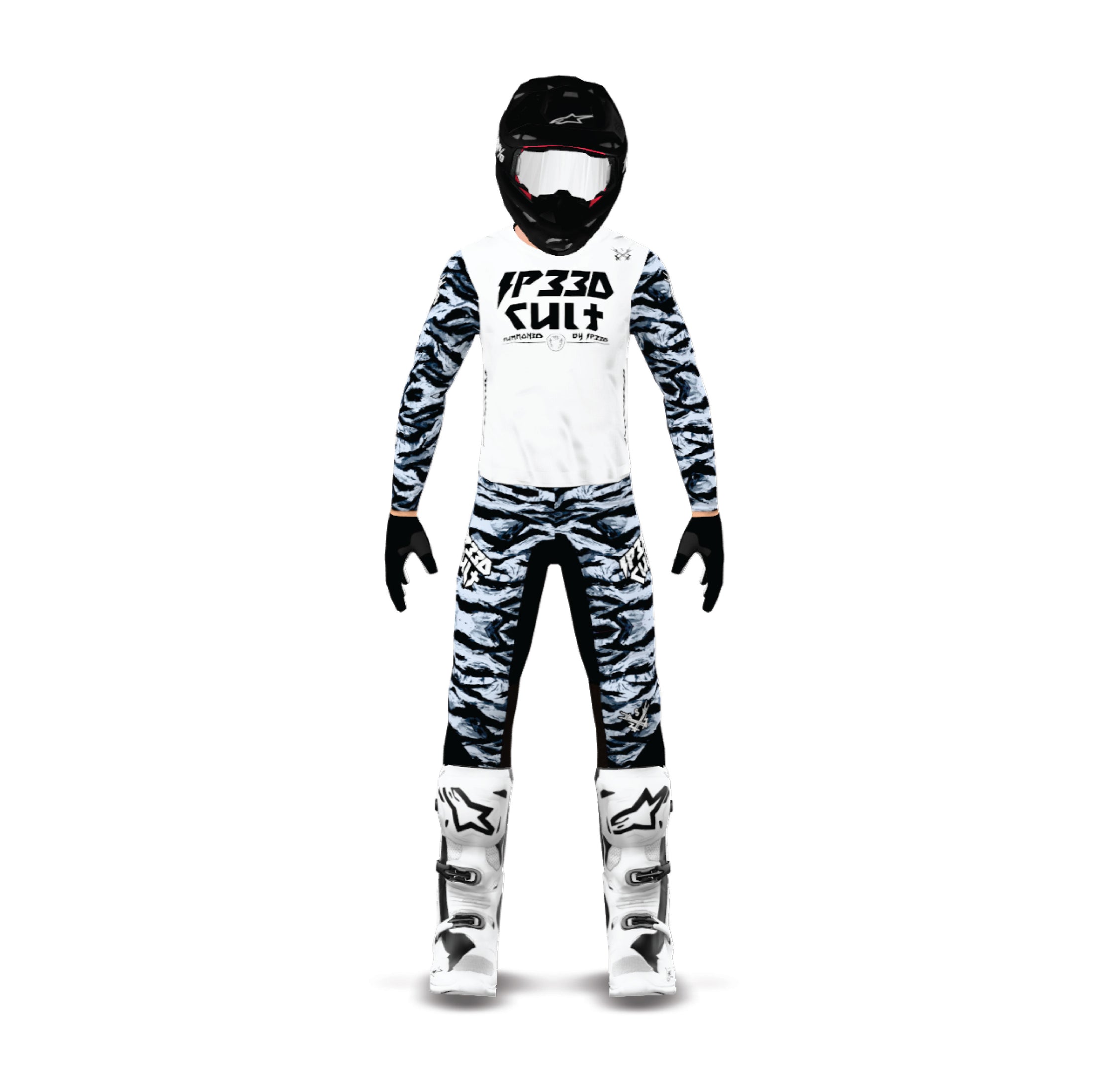 MX KIT - Camo White/Grey