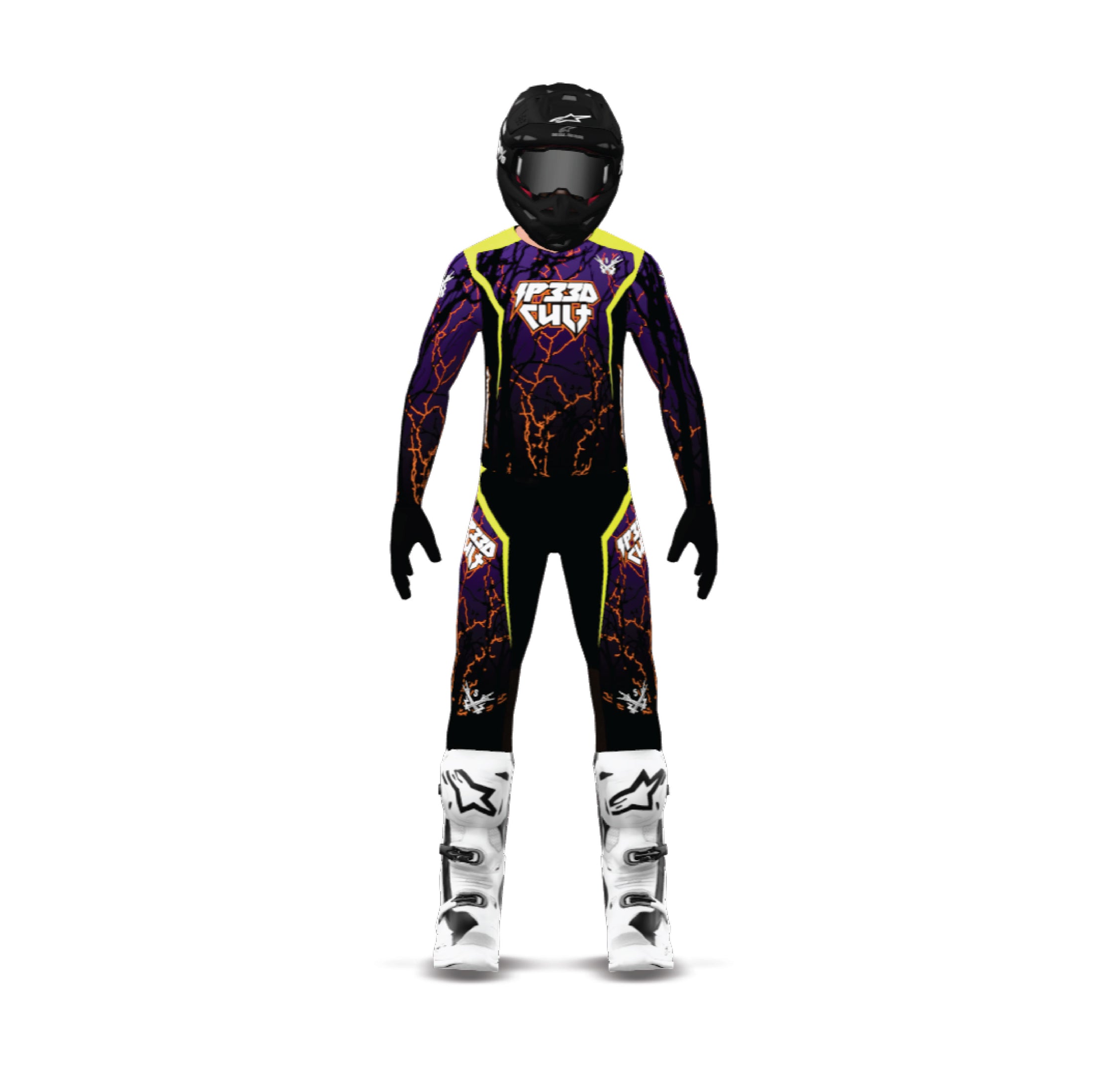 MX KIT - Strike Purple - Yellow